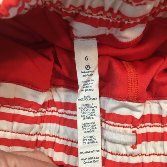 #5 - Lululemon Run: Track Attack Skort Size 6 - Picture 11 of 11